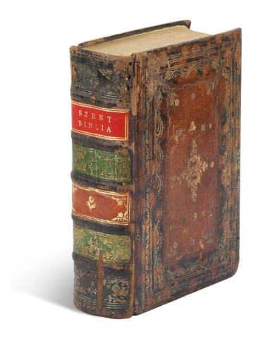 Szent Biblia. Az-az, Istennek Ó és Új Testamentomában foglaltatott egész Szent Irás... 1737 Ultrajectum [Utrecht] W. Reers János