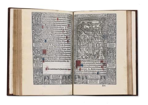 Horae Intemerate Virginis Marie Secundum Verum Usum Romanum Cum Pluribus Orationibus Tam In Gallico Et In Latino.  Paris, 1501 május 8. Thielman Kerver [et] Gilles Remacle. 