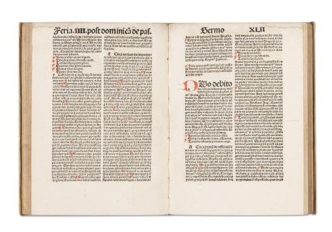 Pelbartus de Temesvár:: Sermones Quadragesimales Pomerii...  Hagenau, 1499. XI. 10. H. Gran, imp. J. Rynmann.  