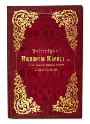 Hieronymi Károly köszöntése 1874  