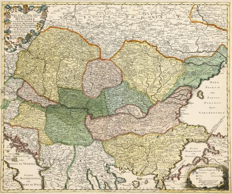 Bodenehr, Gabriel: Nova et Accurata Tabula Regnorum  Augsburg, c. 1730 