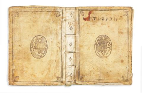 Lackhner, Christophorus: Coronae Hungariae Emblematica descriptio. Authore - -. [Thurzó György nádor super ex librisével] [Védett tétel] 1615 Lavingae Suevorum [Leiden]  