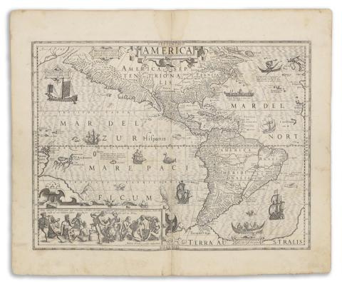Hondius, Jodocus: America  [Amstelodami, 1619.] 