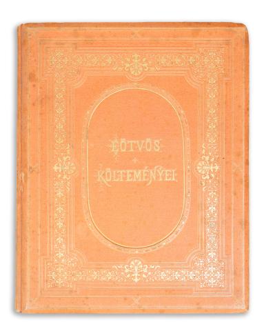 Eötvös József, B.: B. Eötvös József költeményei 1869 Pest Ráth Mór 