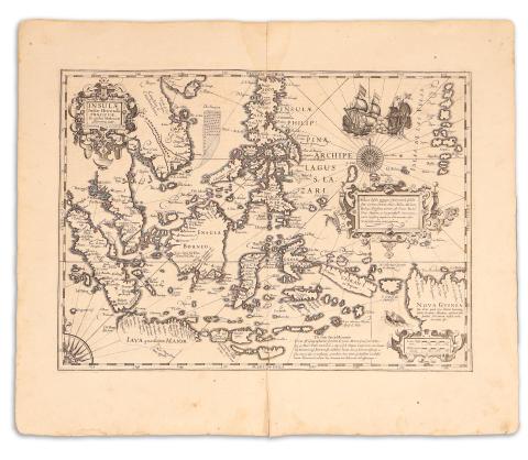 Hondius, Jodocus: Insulae Indiae Orientalis Praecipuae, in quibus Moluccae celeberrimae sunt.  [Amstelodami, 1619.] 