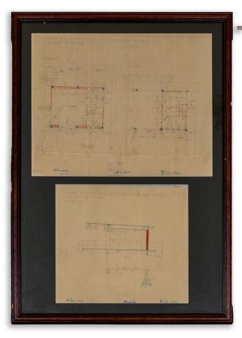 Kozma Lajos: Bauhaus weekendház a Lupaszigeten [Védett tétel] 1936  