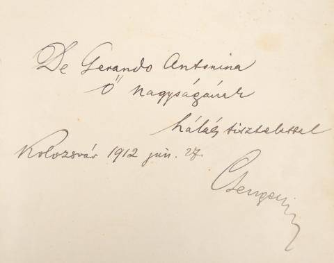 Goethe, Johann Wolfgang: Torquato Tasso. Szinmű öt felvonásban. Fordította Csengeri János  Budapest, 1910, Franklin-Társulat 