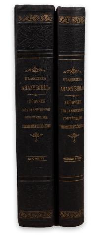 Klasszikus Arany Biblia I–II.  Budapest, 1897-1902. Kosmos Irodalmi Int. - Révai és Salamon. 