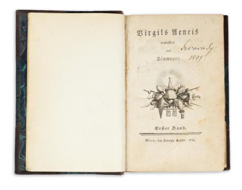 Blumauer, Johannes Aloys: Virgils Aeneis travestirt von Blumauer. I-III.band  Wien, 1784-88, Rudolf Gräffer  