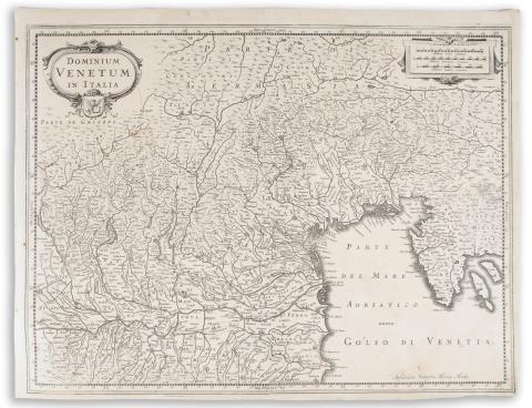 Henricus, Hondius: Dominium Venetum in Italia  Amsterdam, 1636. 