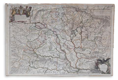 Cantelli da Vignola: L’Ungaria nuouamente descritta, et accresciuta di Varie Notizie…  Roma, 1686, Gio. Giacomo de Rossi 
