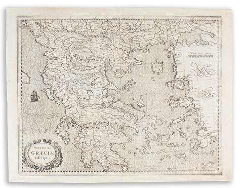 Mercator, Gerard: Nova Totius Graeciae descriptio  ca. 1636, Amsterdam 