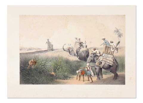 Andrásy, Emanuel [Manó Andrassy] : Reise des Grafen Emanuel Andrásy in Ostindien, Ceylon, Java, China und Bengalen...   Pest, 1859. Hermann Geibel. 