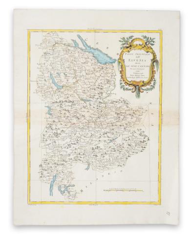 Zatta, Antonio: Parte Orientale dell' Elvezia divisa ne soui Cantona.; Parte Occidentale dell Elvezia divisa ne soui Cantona.  Venezia, 1781. 