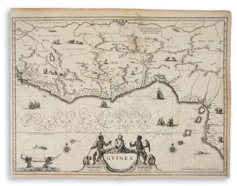 Jansson, Jan: Guinea  Amsterdam, 1636. 