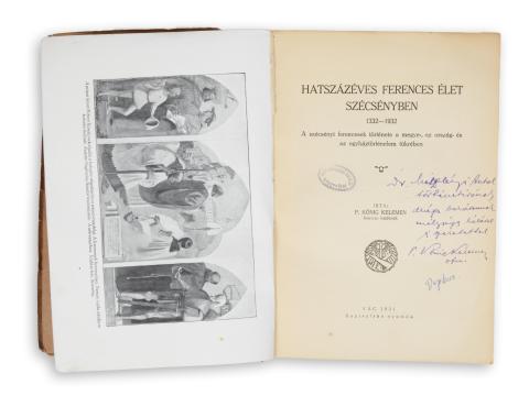 Kőnig Kelemen: Hatszázéves ferences élet Szécsényben 1332-1932.  Vác, 1931. Kapisztrán ny. 