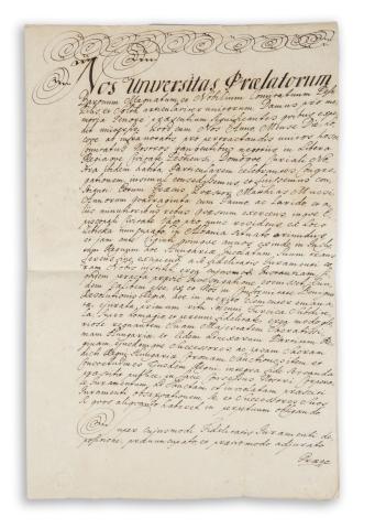 Pest-Pilis-Solt vármegye oklevele 1775  