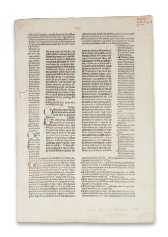 Justinianus: Digestum Novum [373. fol.]  Roma, 1476. apud Sanctum Marcum [Vitus Puecher]. 