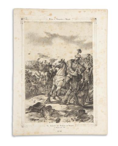 Katzler, Vinzenz : A Csata Komáromnál / Die Schlacht bei Komorn in Ungarn im Monat Juli 1849.   [Wien, 1850. Benko] 