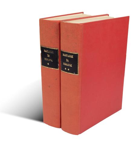 Deér József - Gáldi László szerk.: Magyarok és románok I-II. köt.  Budapest, 1943-44. Athenaeum. 