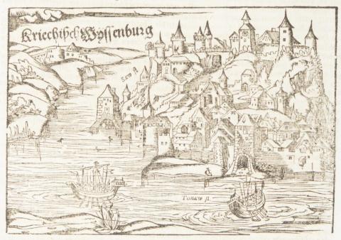 Nándorfehérvár-Belgrád látképe  Basel, 1628, Henricpetri 