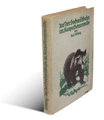 Witting, Emil. Forstmeister: Auf der Hochwildbahn im Karpathenurwalde. Siebenbürgische Wald-, Wild- und Jagdbilder  München, 1928, Neumann-Neudamm [Rolf Wintler] 