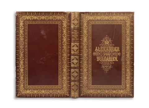 Koch, Adolf : Fürst Alexander von Bulgarien. Mittheilungen Aus Seinem Leben Und Seiner Regierung Nach Persönlichen Erinnerungen Von --.  Darmstadt, 1887. Verlag Von Arnold Bergsträker. 