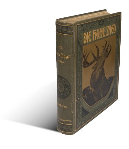 Die Hohe Jagd. Dritte, neubearbetete Auflage. Herausgegeben Alberti, C., K. Brandt, K. Eilers u. a.   Berlin 1912, Paul Parey [Druck W. Büxenstein] 
