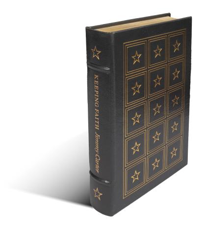 Carter, Jimmy: Keeping Faith: Memoirs of a President: Jimmy Carter   Norwalk, 1982, The Easton Press 