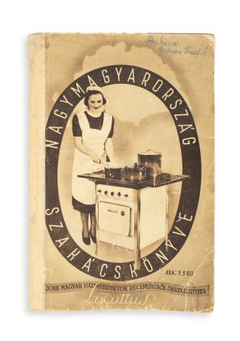 Nagy Magyarország szakácskönyve. A legjobb magyar háziasszonyok receptjeiből összeállította Lucullus.  Budapest, é.n. Athenaeum 