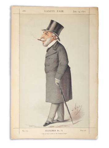  Pellegrini, Carlo : Statesmen No. 71. "One of the Lambs of the Political Fold." [Apponyi Rudolf]  London, 1871. január 14. 