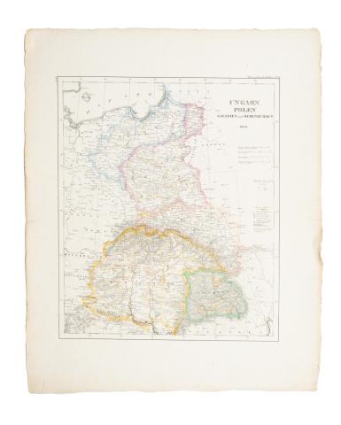  Matthies, Friedrich :  Ungarn, Polen, Galizien und Siebenbürgen.  [Heilbronn], 1830. Verlag von der lithographischen Anstalt von Friedrich Matthies 
