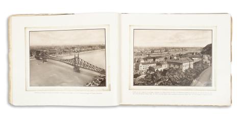 Budapest fényképalbum  Budapest Székesfőváros házinyomdája, é1926 
