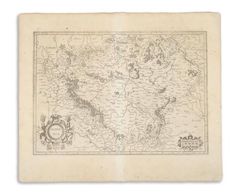 Mercator, Gerard: Bohemia. Per Gerardum Mercatorem Cum privilegio  Amsterdam, 1619. Hondius Jodocus 