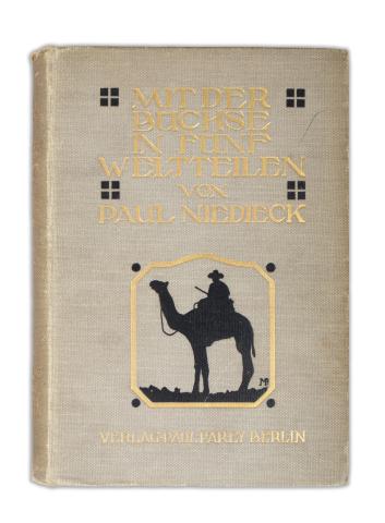 Niedieck, Paul : Mit der Büchse in fünf Weltteilen.   Berlin, 1909. Paul Parey 