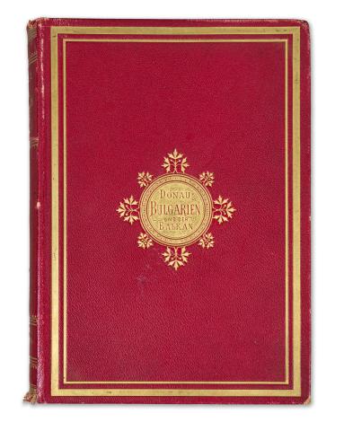 Kanitz, F[élix]: Donau-Bulgarien und der Balkan. Historisch-geographisch-ethnographische Reisestudien aus den Jahren 1860–1879. II-III. (von III.)  Leipzig, 1877-1879; Hermann Fries. 