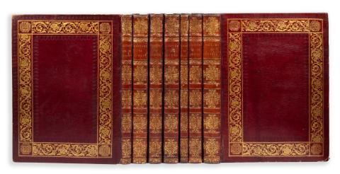 Costumes [Costumes of China, Austria, Great Britain, the Russian Empire and Turkey. The Punishments of China and the Military Costume of Turkey.]   London, 1804-1818 [1819-es vízjellel]. For William Miller by Bulmer [but Thomas M'Lean],  
