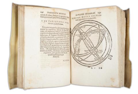 Peuerbach, Georg von: Theoricae Novae Planetarum.   Basel, 1569. Ex Officina Henricpetrina. 