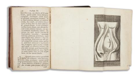 Campion, Hyacintus [Jácint]: Animadversiones Physico-historico-morales de baptismo nonnatis, Abortivis, et Projectis Conferendo quas Publicae Legentium Utilitati proponit -- P. --, ...  Budae, 1761. Leopoldus Landarer 