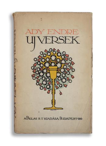 Ady endre: Új versek. Negyedik kiadás.  Budapest, 1918, Nyugat. Pallas rt. 