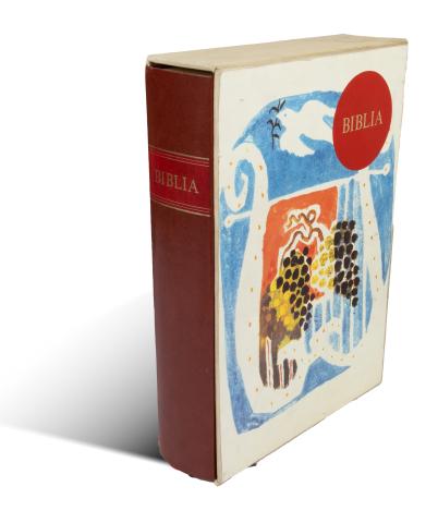 Biblia. Illusztrálta Bálint Endre.  [Budapest], 1991. Egyetemi Kiadó. [Egyetemi ny.] 