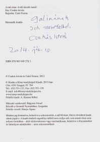 Csukás István: A téli tücsök meséi. Rajzolta: Cakó Ferenc.  (Szeged Könyvmolyképző