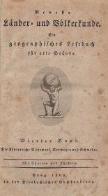 Ehrmann, Th. Fr.: Neueste Kunde der nordischen Reiche Dänemark, Norwegen und Schweden. Nach ihrem jetzigen Zustande aus dem besten Quellen hergestellt von ---. 1808 Prag Diesbachische Buchhandlung